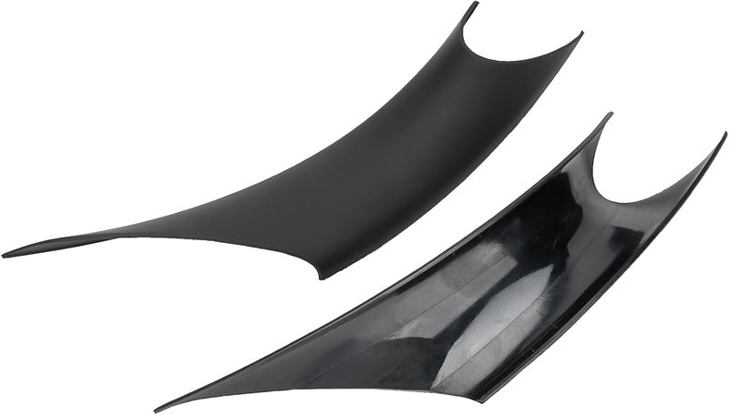 Xiaoyudou Left & Right Interior Door Pull Handle Covers Repalcement for 2012-2018 BMW 320,328,330,335,M3,2014-2017 BMW 428,435,M4(Black) - Image 2